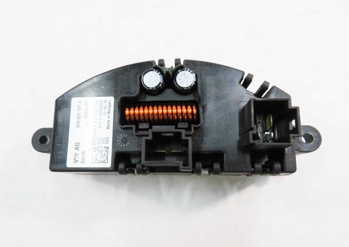 Thumbnail 6: 2014 AUDI A5 (B8 8T) HEATER A/C BLOWER FAN MOTOR SPEED RESISTOR