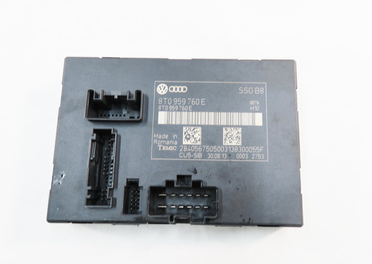 Thumbnail 2: 2010-2017 AUDI A5 (B8 8T) FRONT MEMORY SEAT CONTROL MODULE (NON SPORT SEAT)
