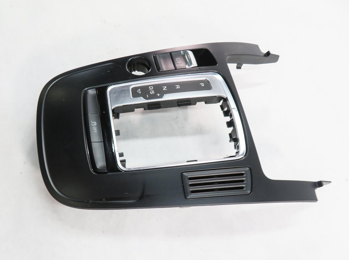 Thumbnail 3: 2014 AUDI A5 (B8 8T) FRONT CENTER CONSOLE SHIFT INDICATOR TRIM w/ BRAKE SWITCH