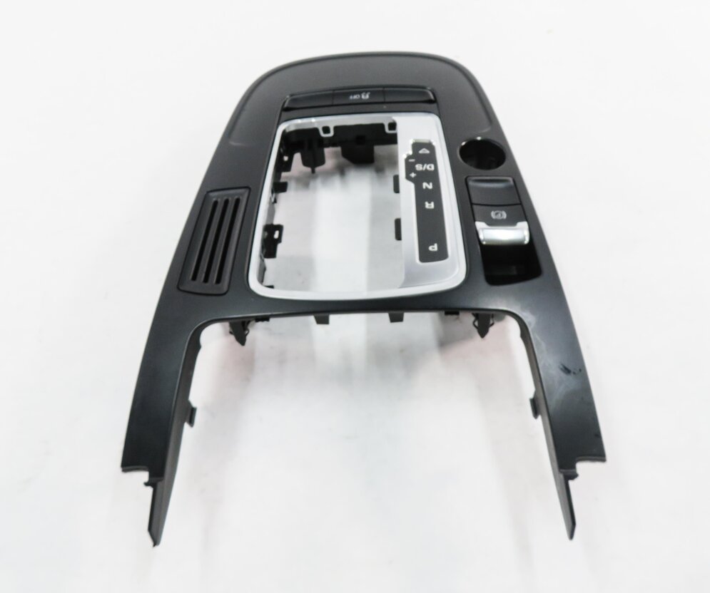 Thumbnail 4: 2014 AUDI A5 (B8 8T) FRONT CENTER CONSOLE SHIFT INDICATOR TRIM w/ BRAKE SWITCH