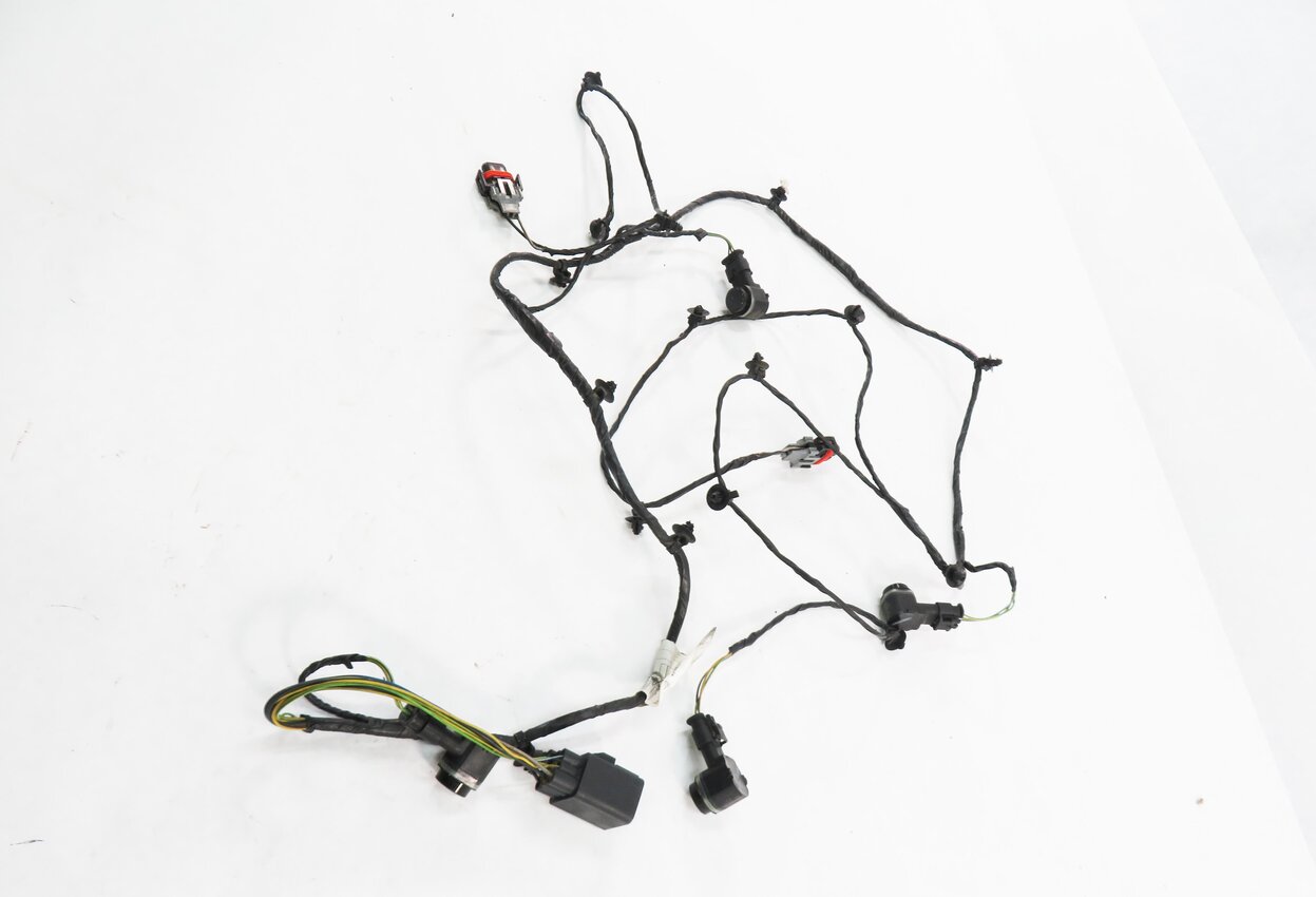 Thumbnail 3: 2010 RANGE ROVER (L322) FRONT PDC PARK DISTANCE SENSOR SET w/ HARNESS (BLUE 796)