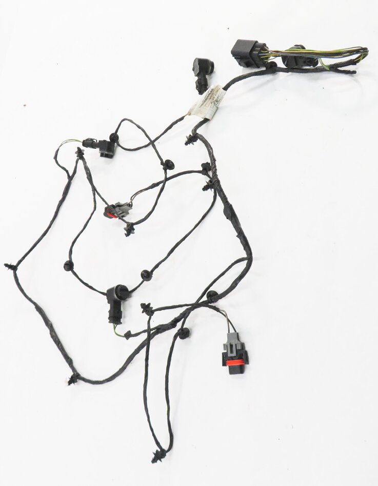 Thumbnail 4: 2010 RANGE ROVER (L322) FRONT PDC PARK DISTANCE SENSOR SET w/ HARNESS (BLUE 796)