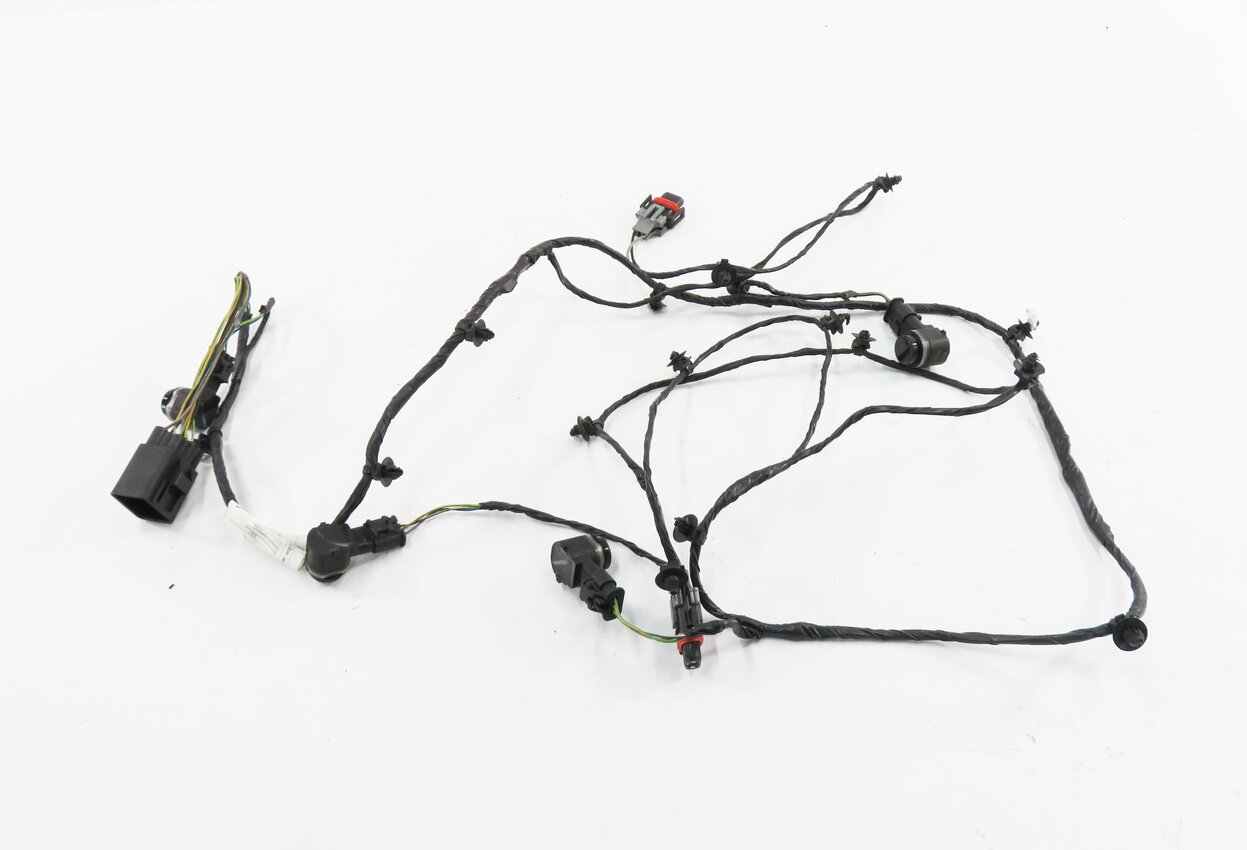 Thumbnail 5: 2010 RANGE ROVER (L322) FRONT PDC PARK DISTANCE SENSOR SET w/ HARNESS (BLUE 796)
