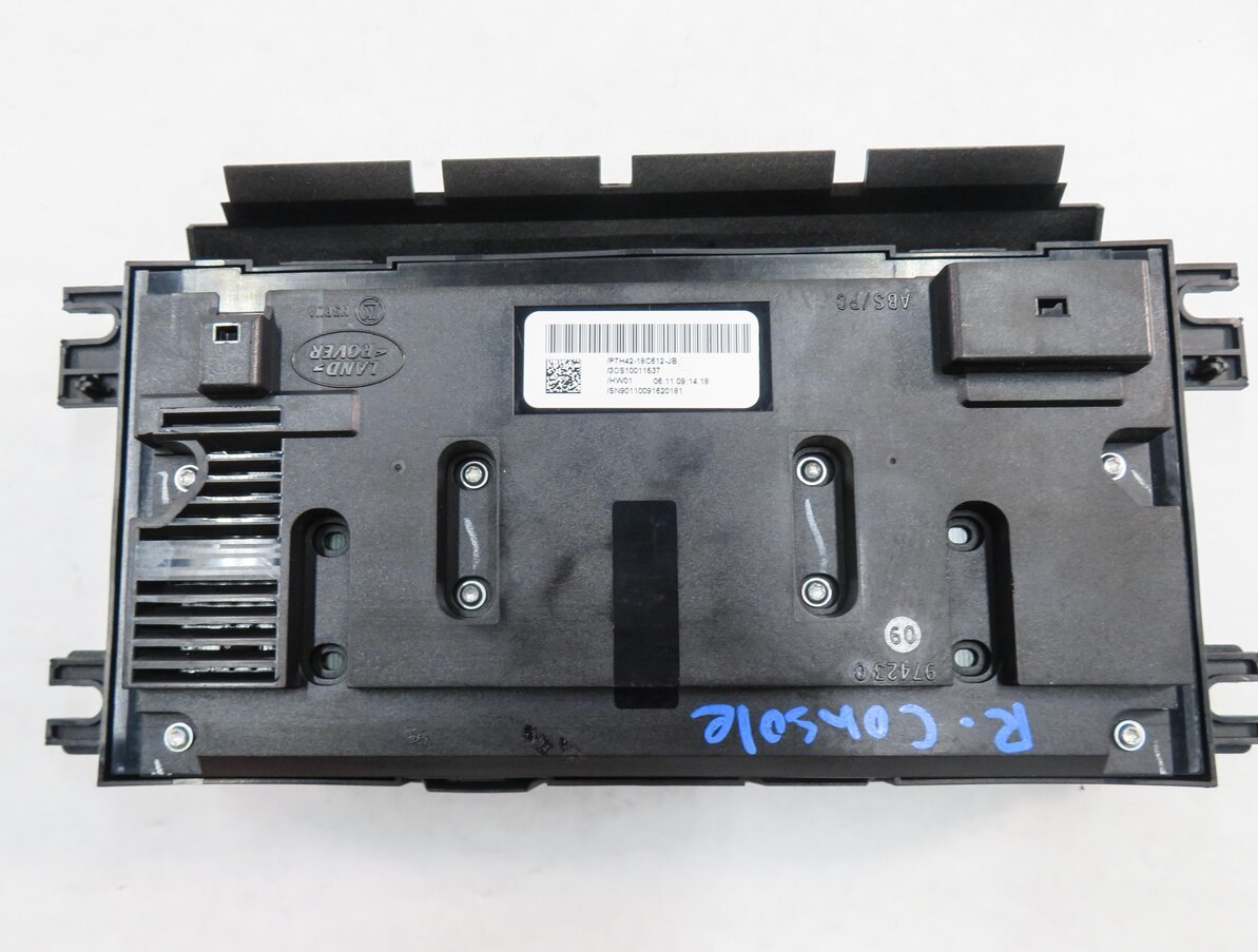 Thumbnail 7: 2010-2012 RANGE ROVER (L322) REAR HEATER A/C CLIMATE TEMPERATURE CONTROL PANEL