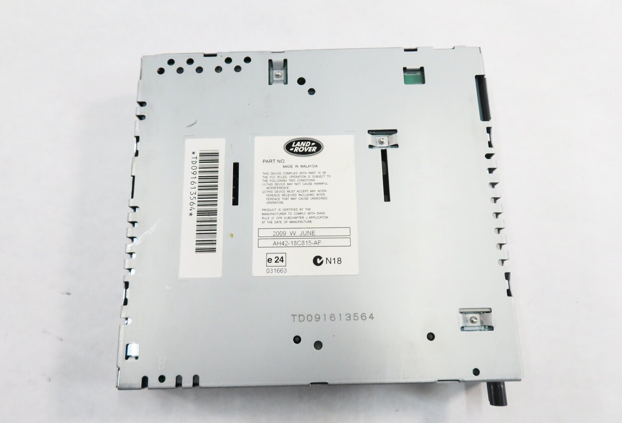 Thumbnail 5: 2010 RANGE ROVER (L322) AM/FM RADIO STEREO RECEIVER CONTROL MODULE