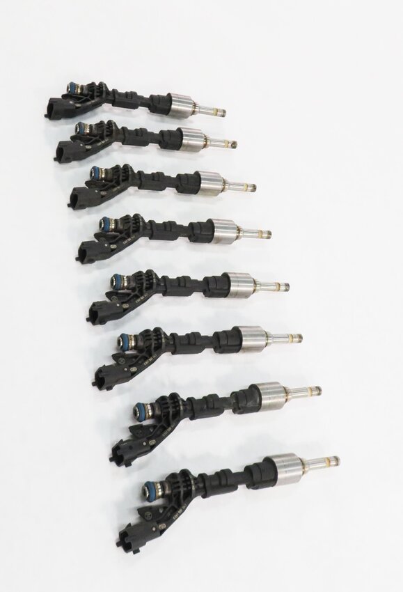 Thumbnail 5: 2010-2017 RANGE ROVER SPORT (L320 L322) JAGUAR XF XJ XK - 5.0L FUEL INJECTOR SET