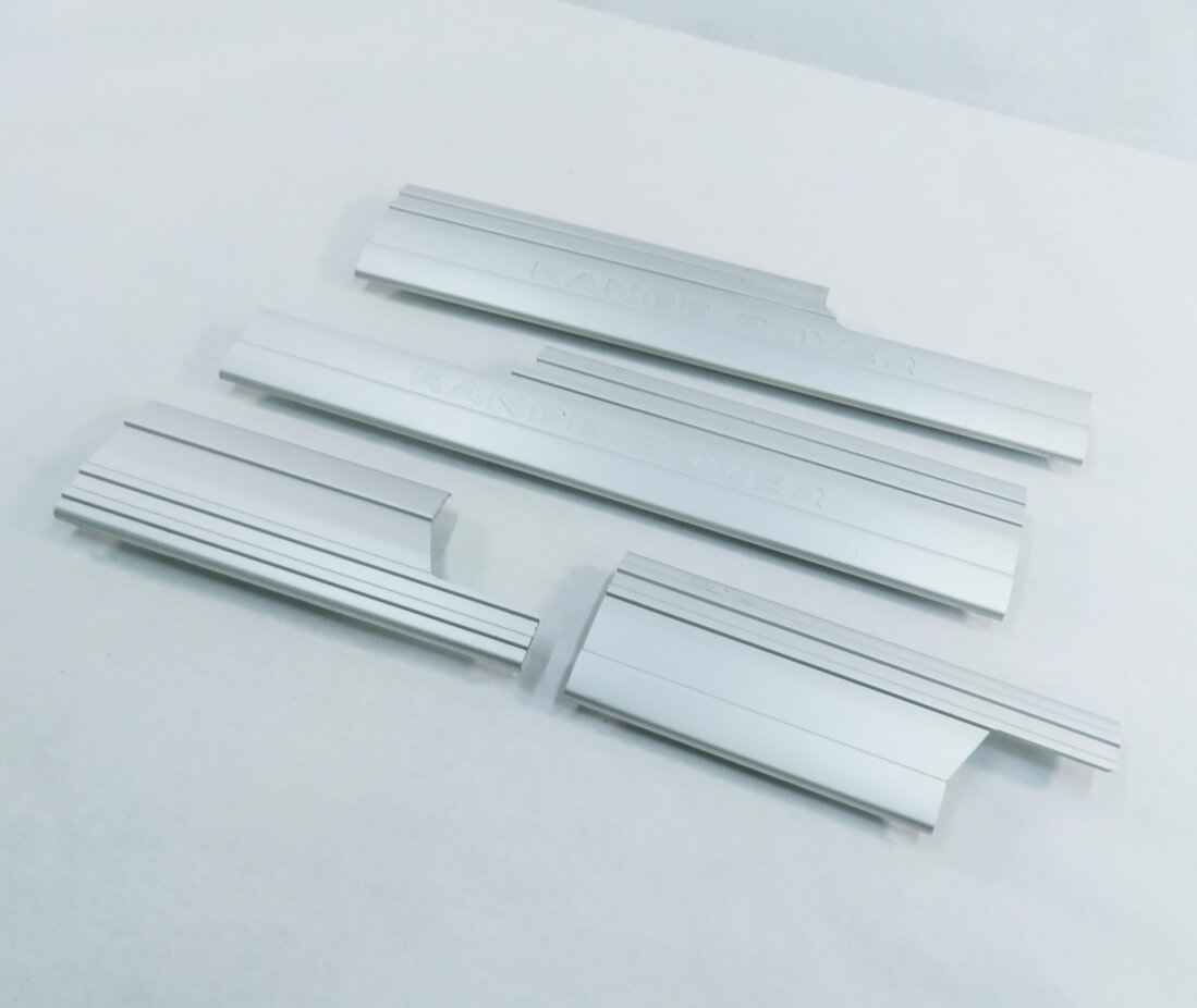 2010 RANGE ROVER (L322) FRONT & REAR DOOR SILL SCUFF PANEL TRIM SET-4