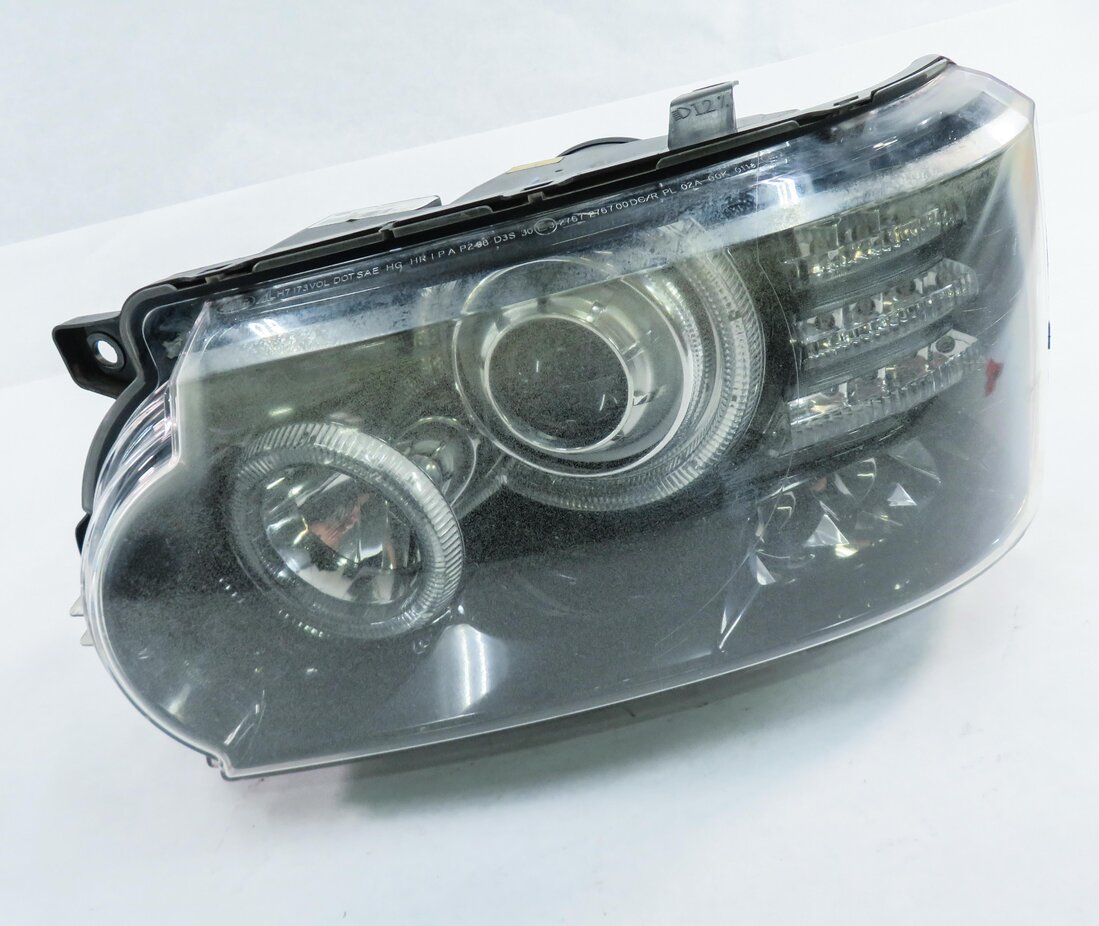2010-2011 RANGE ROVER (L3220 LEFT XENON HID HEADLIGHT LIGHT LAMP (GRAY HOUSING)