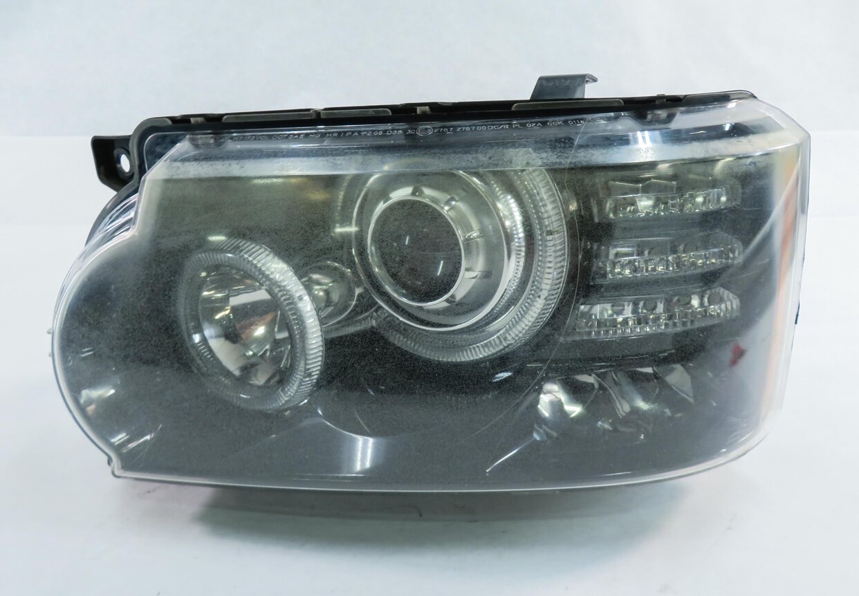 Thumbnail 3: 2010-2011 RANGE ROVER (L3220 LEFT XENON HID HEADLIGHT LIGHT LAMP (GRAY HOUSING)