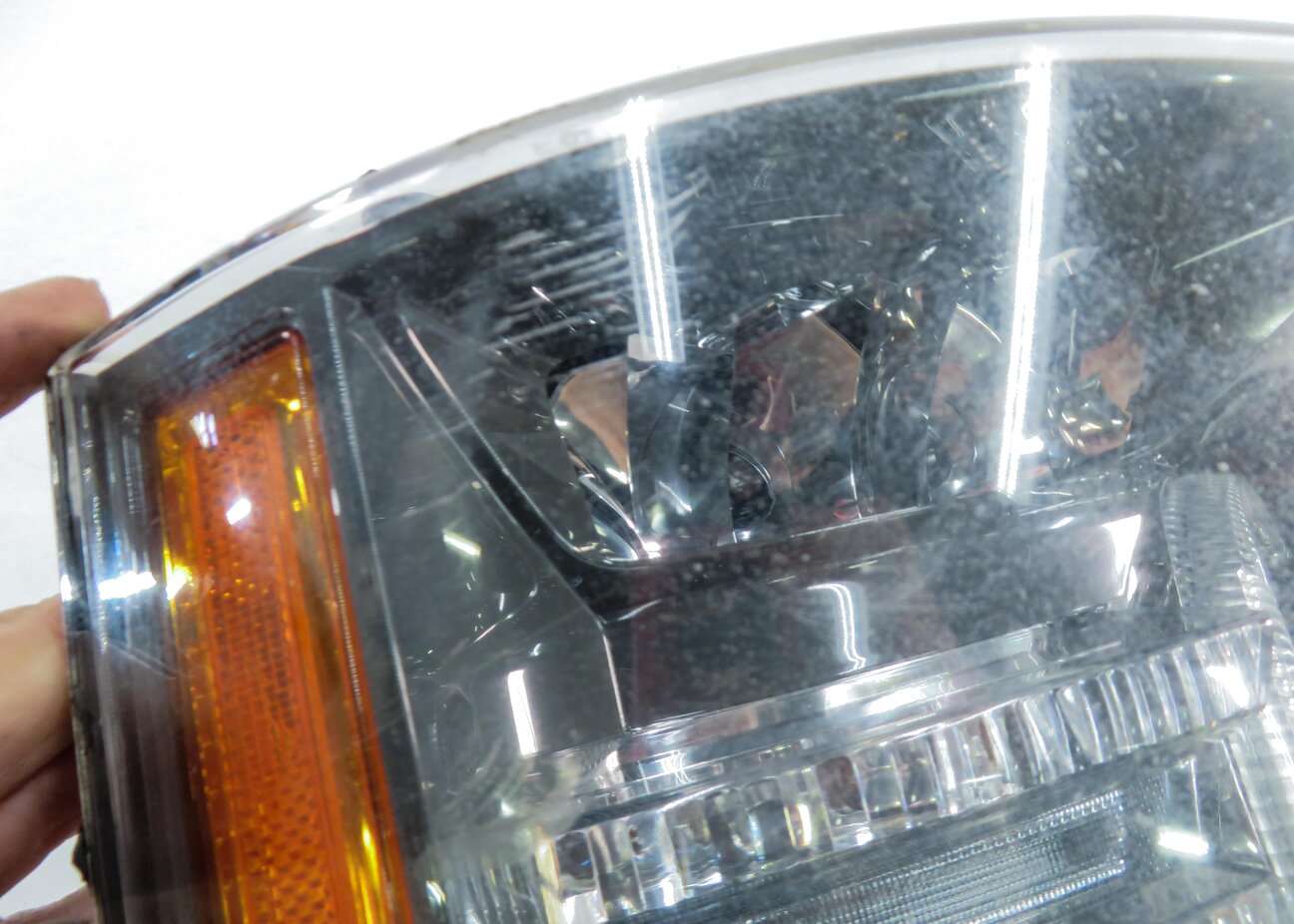 Thumbnail 8: 2010-2011 RANGE ROVER (L3220 LEFT XENON HID HEADLIGHT LIGHT LAMP (GRAY HOUSING)