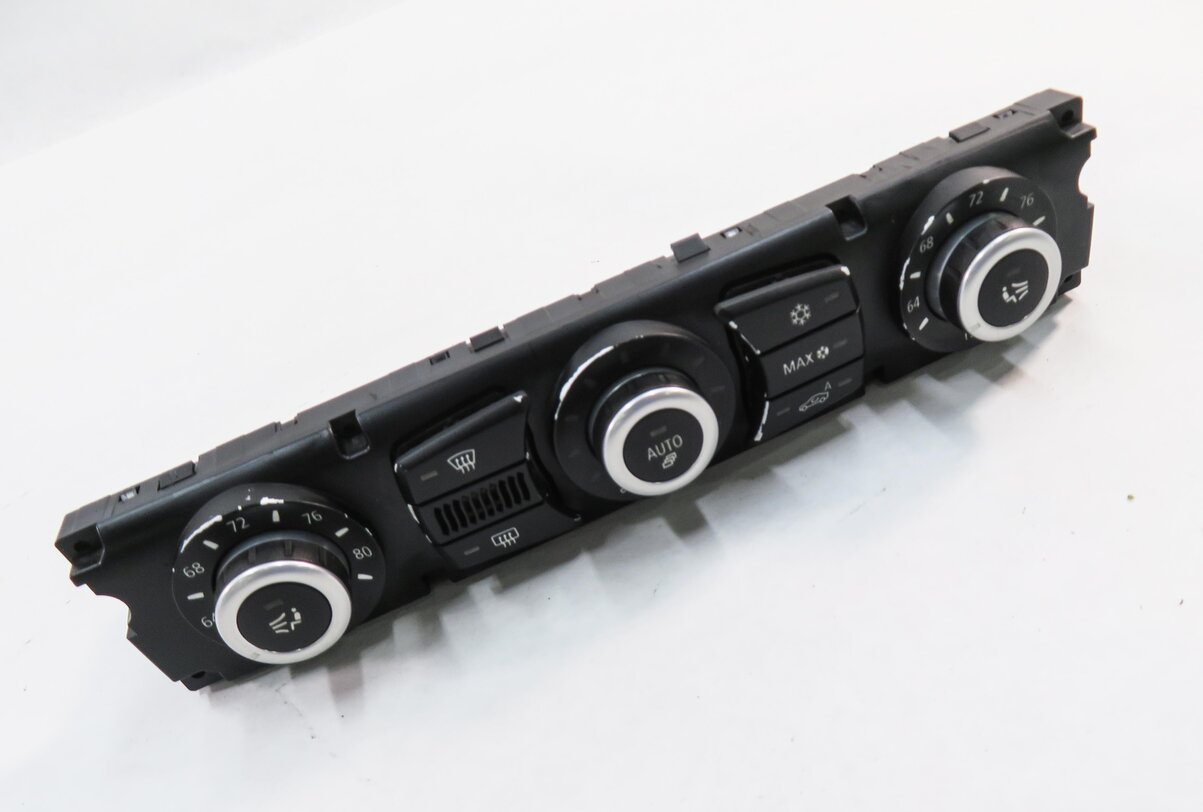 2008-2010 BMW 650i M6 ///M (E63) FRONT HEATER A/C TEMPERATURE CLIMATE CONTROL