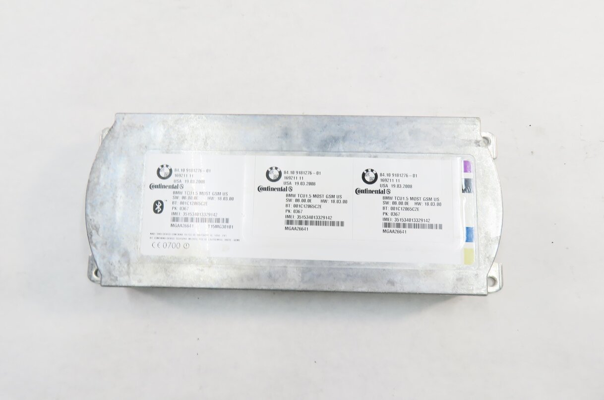 Thumbnail 2: 2008 BMW M6 ///M (E63) BLUETOOTH TELEMATICS COMMUNICATION CONTROL MODULE