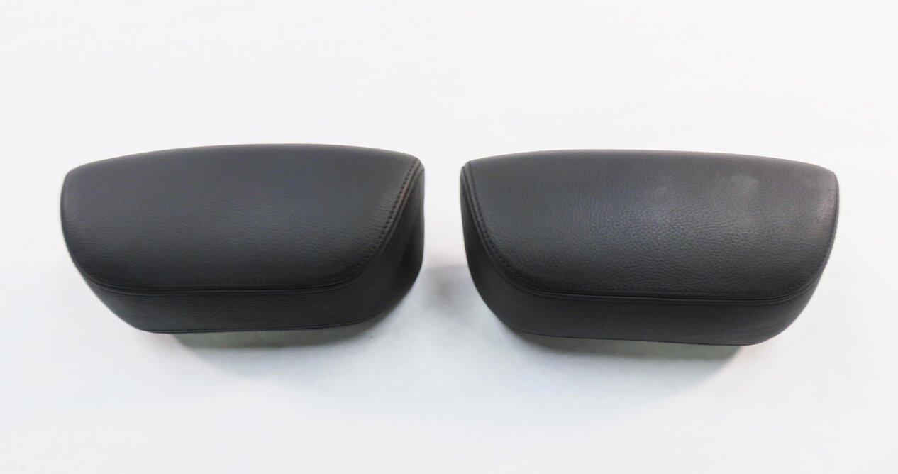 Thumbnail 5: 2008 BMW M6 ///M (E63) REAR LEFT & RIGHT SEAT HEADREST SET (BLACK LEATHER)