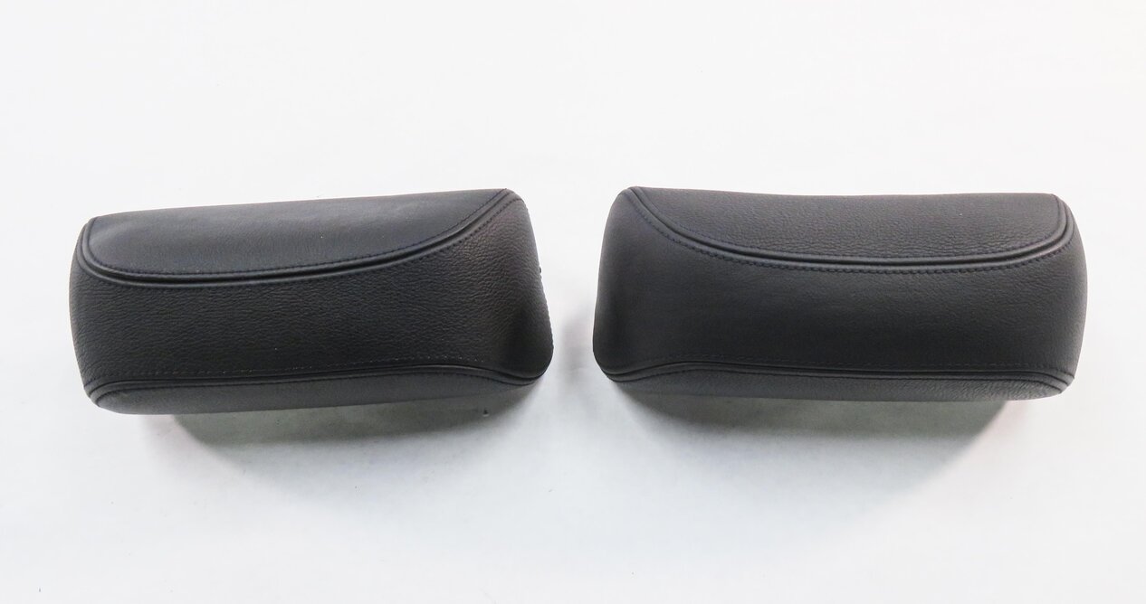 Thumbnail 6: 2008 BMW M6 ///M (E63) REAR LEFT & RIGHT SEAT HEADREST SET (BLACK LEATHER)
