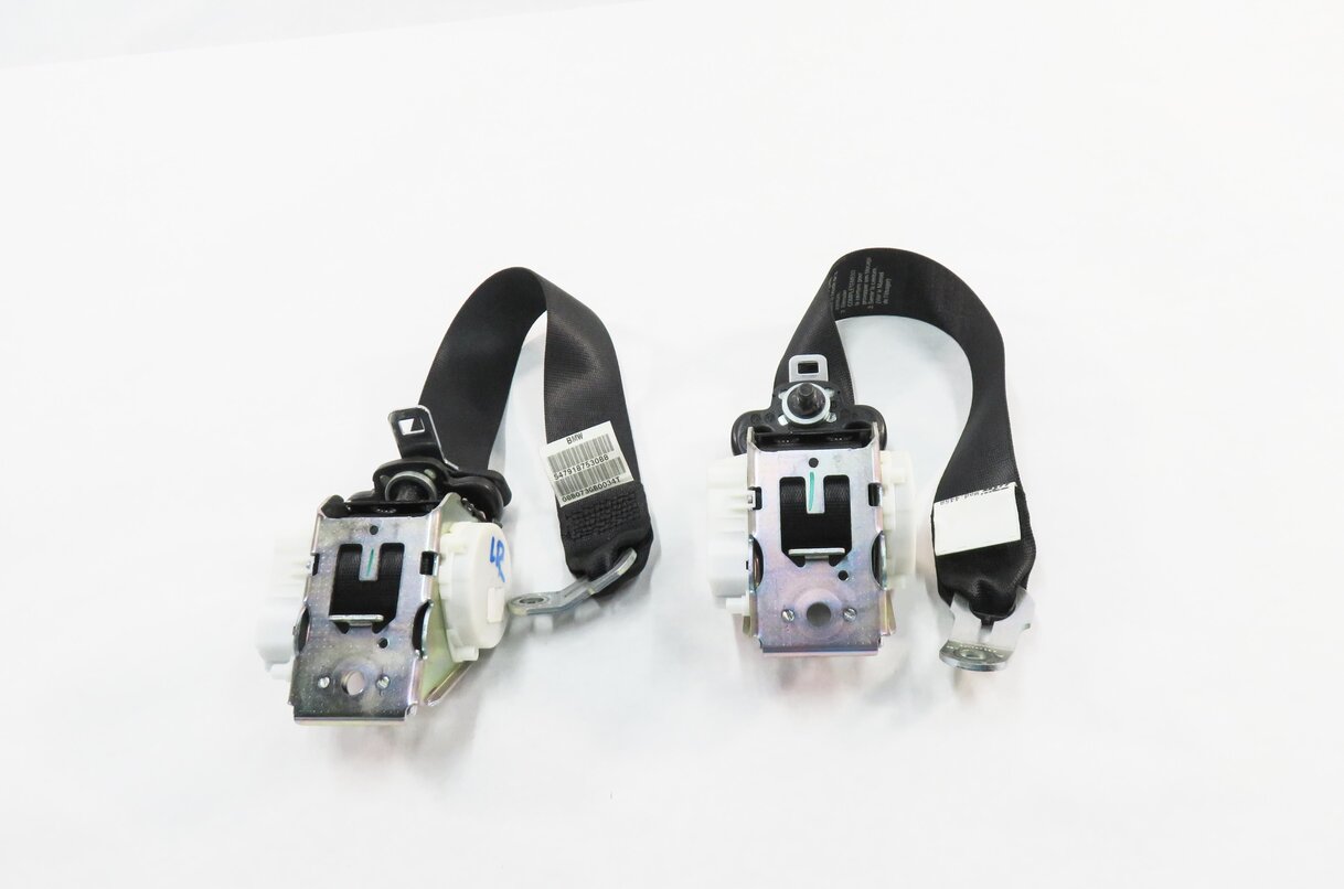 Thumbnail 5: 2008 BMW M6 ///M (E63) REAR SEAT - LEFT & RIGHT SEATBELT RETRACTOR SET (BLACK)