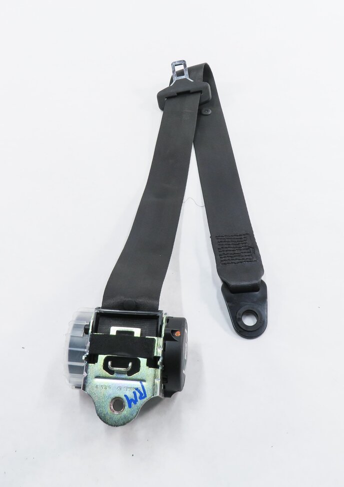 Thumbnail 5: 08 RANGE ROVER SPORT (L320) REAR 2nd ROW SEAT - CENTER SEATBELT RETRACTOR BLACK