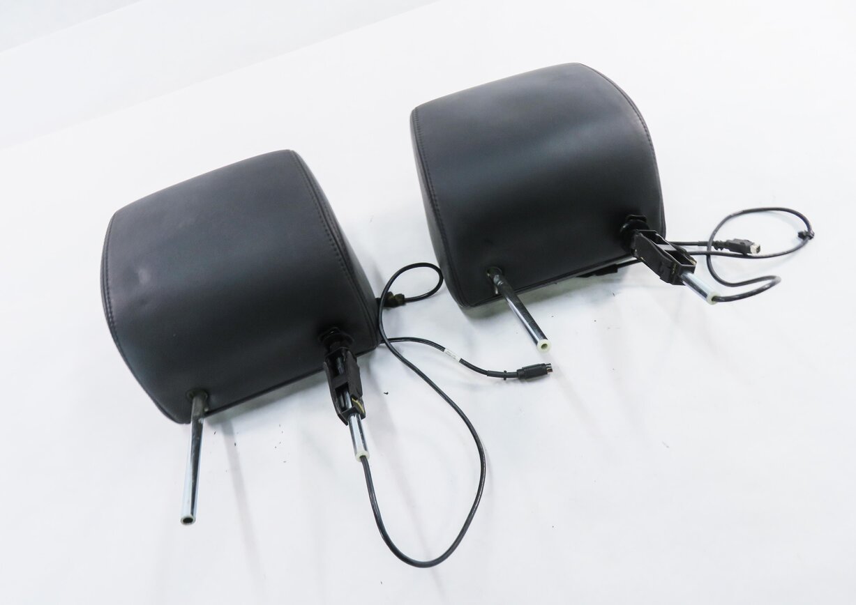 Thumbnail 3: 2006-2012 RANGE ROVER SPORT (L320 L322) FRONT HEADREST SET-2 TV SCREEN (BLACK)
