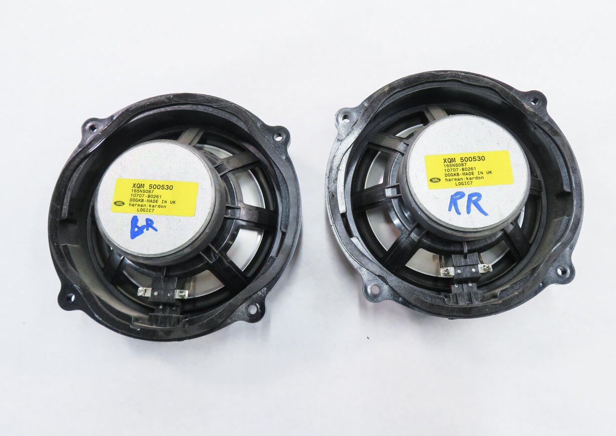 Thumbnail 12: 08 RANGE ROVER SPORT (L320) RADIO STEREO LOGIC-7 AUDIO SUB SUBWOOFER SPEAKER SET