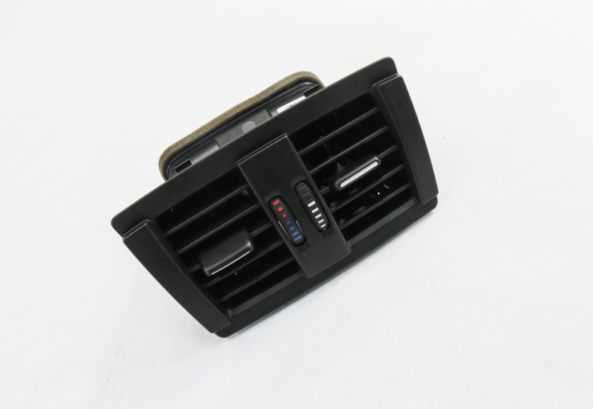 2013 BMW ACTIVEHYBRD-3 (F30) REAR CENTER CONSOLE HEATER A/C AIR VENT (BLACK)