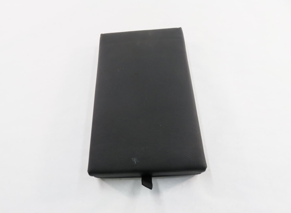 Thumbnail 2: 2013 BMW ACTIVEHYBRD-3 (F30) REAR SEAT CENTER ARMREST CUP HOLDER (BLACK LEATHER)