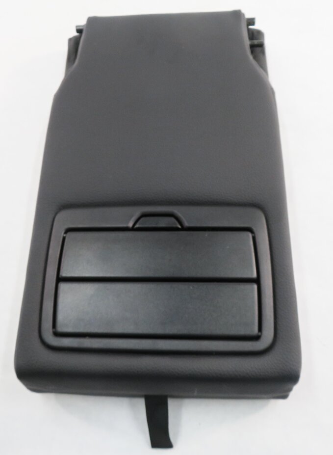 Thumbnail 8: 2013 BMW ACTIVEHYBRD-3 (F30) REAR SEAT CENTER ARMREST CUP HOLDER (BLACK LEATHER)