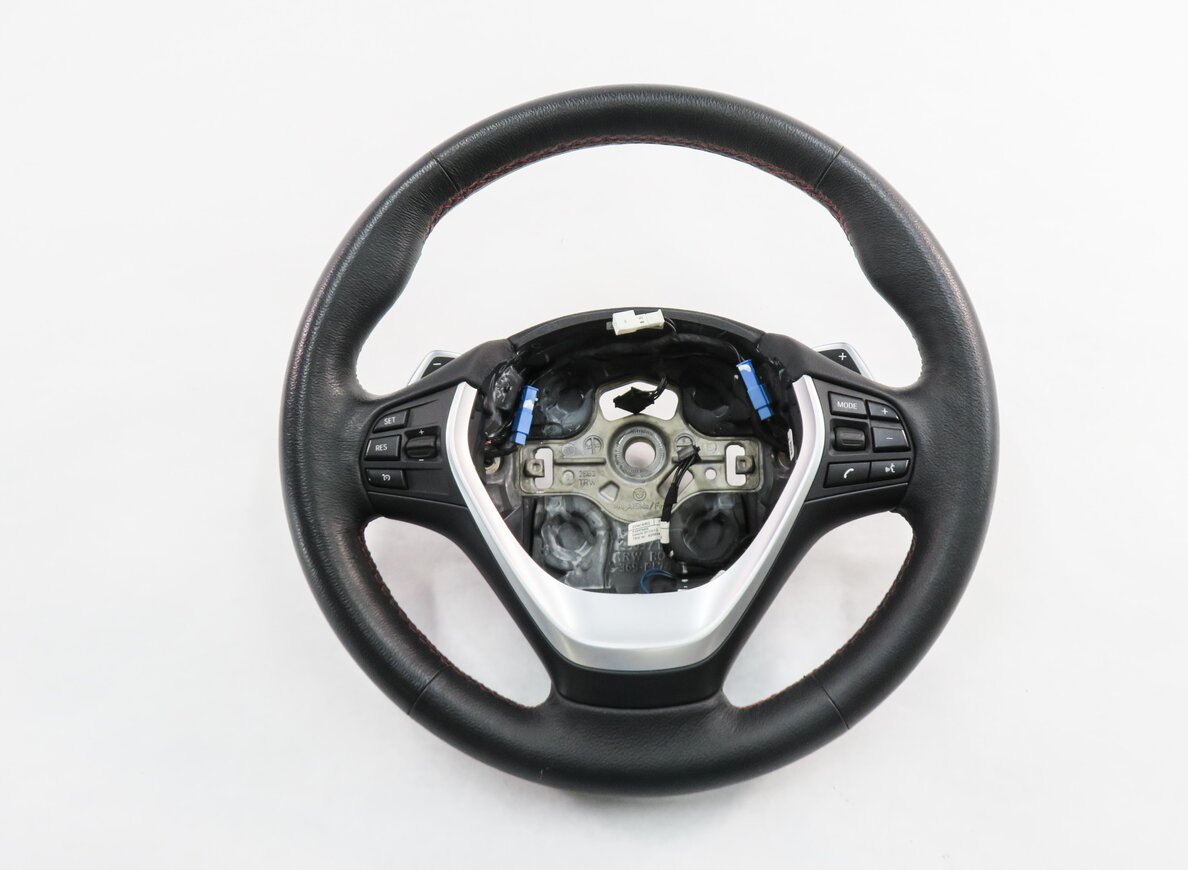 Thumbnail 4: 13-18 BMW 328i 330i 335i M3 430i 435i (F30 F32) SPORT STEERING WHEEL w/ PADDLES