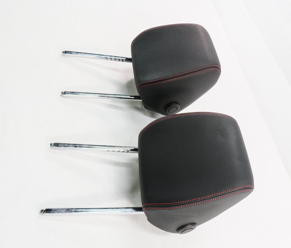 Thumbnail 3: 2013 BMW ACTIVEHYBRD-3 (F30) FRONT LEFT & RIGHT SEAT HEADREST SET-2 (BLACK LCL3)