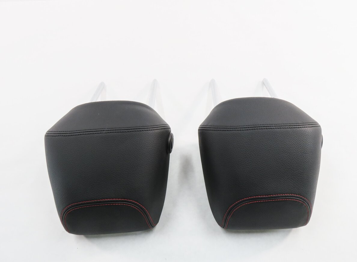 Thumbnail 6: 2013 BMW ACTIVEHYBRD-3 (F30) FRONT LEFT & RIGHT SEAT HEADREST SET-2 (BLACK LCL3)