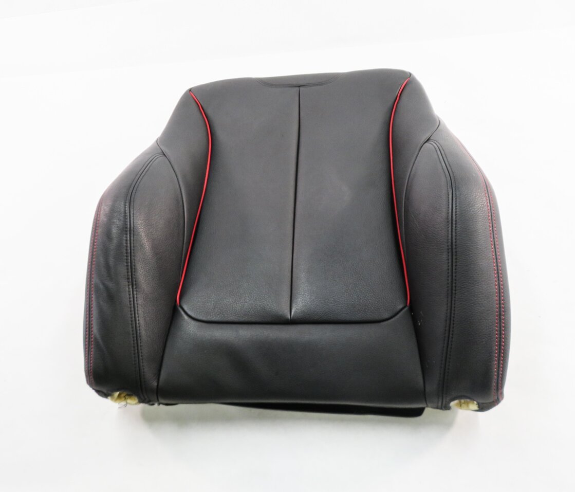 Thumbnail 2: 13 BMW ACTIVEHYBRD-3 (F30) PASSENGER UPPER TOP HEATED SPORT SEAT CUSHION (BLACK)
