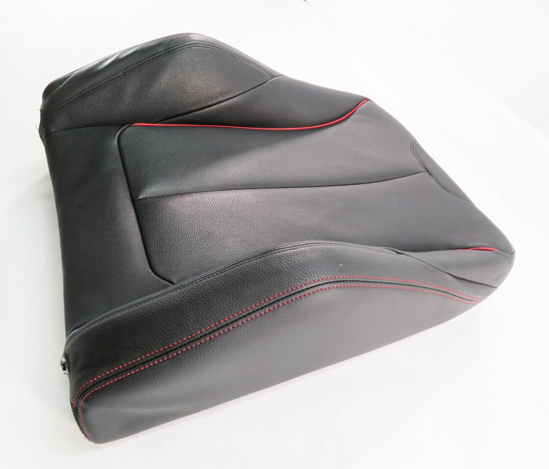 Thumbnail 3: 13 BMW ACTIVEHYBRD-3 (F30) PASSENGER UPPER TOP HEATED SPORT SEAT CUSHION (BLACK)