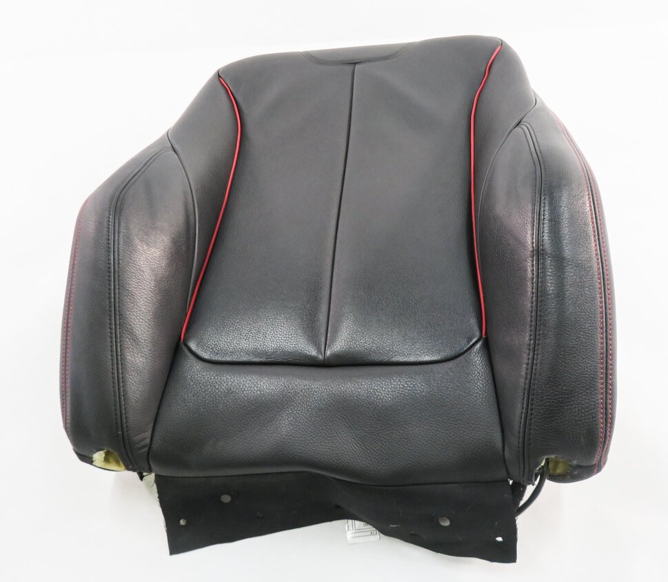 Thumbnail 2: 2013 BMW ACTIVEHYBRD-3 (F30) DRIVER UPPER TOP HEATED SPORT SEAT CUSHION (BLACK)