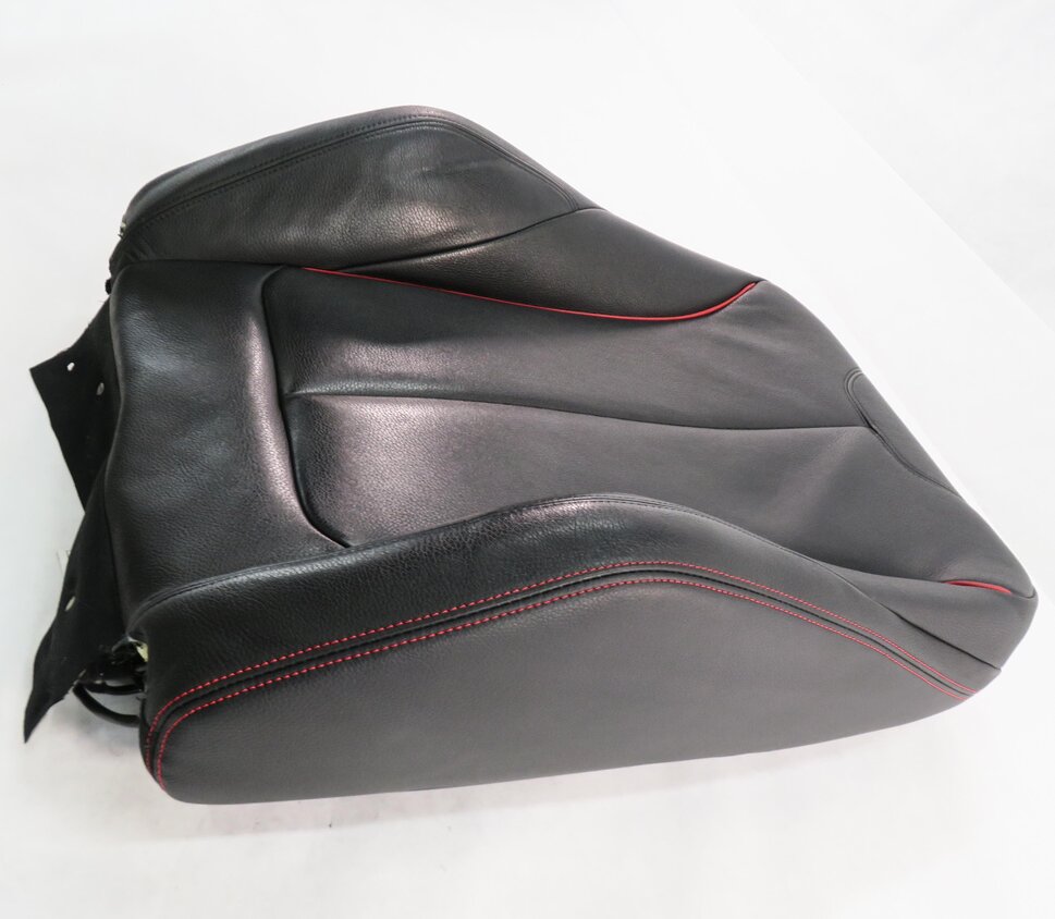Thumbnail 3: 2013 BMW ACTIVEHYBRD-3 (F30) DRIVER UPPER TOP HEATED SPORT SEAT CUSHION (BLACK)