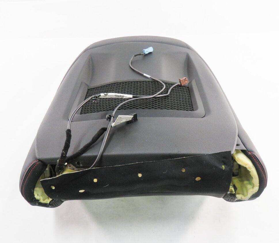 Thumbnail 6: 2013 BMW ACTIVEHYBRD-3 (F30) DRIVER UPPER TOP HEATED SPORT SEAT CUSHION (BLACK)