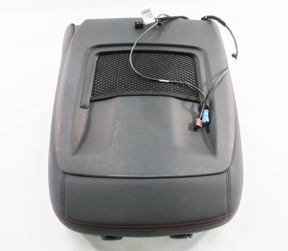 Thumbnail 7: 2013 BMW ACTIVEHYBRD-3 (F30) DRIVER UPPER TOP HEATED SPORT SEAT CUSHION (BLACK)