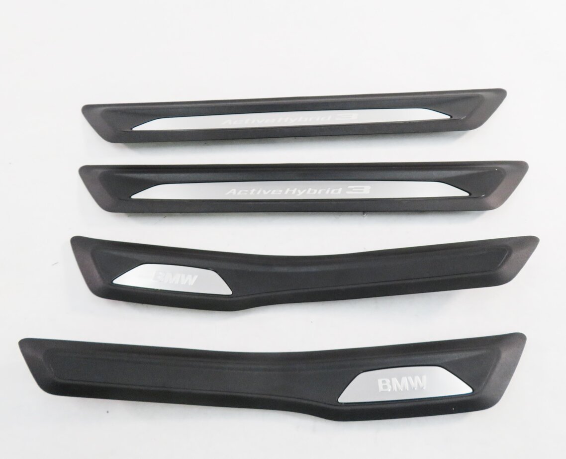 Thumbnail 2: 2013 BMW ACTIVEHYBRD-3 (F30) FRONT & REAR DOOR SILL SCUFF PANEL TRIM SET