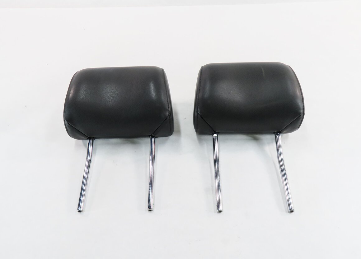 Thumbnail 2: 2011 AUDI Q7 (4L) FRONT LEFT & RIGHT SEAT HEADREST SET-2 (BLACK LEATHER)