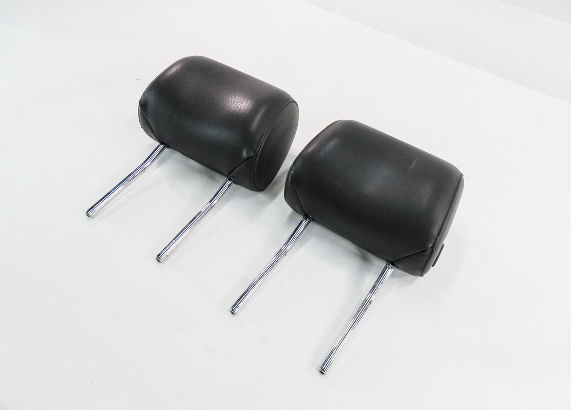 Thumbnail 3: 2011 AUDI Q7 (4L) FRONT LEFT & RIGHT SEAT HEADREST SET-2 (BLACK LEATHER)
