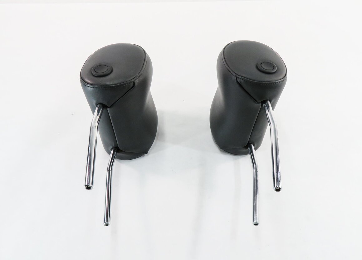 Thumbnail 5: 2011 AUDI Q7 (4L) FRONT LEFT & RIGHT SEAT HEADREST SET-2 (BLACK LEATHER)