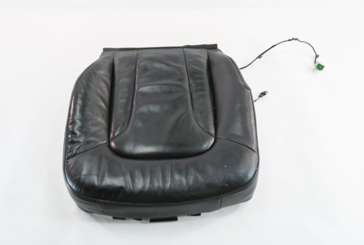 2011 AUDI Q7 (4L) PASSENGER - LOWER BOTTOM HEATED SEAT CUSHION (BLACK LEATHER)