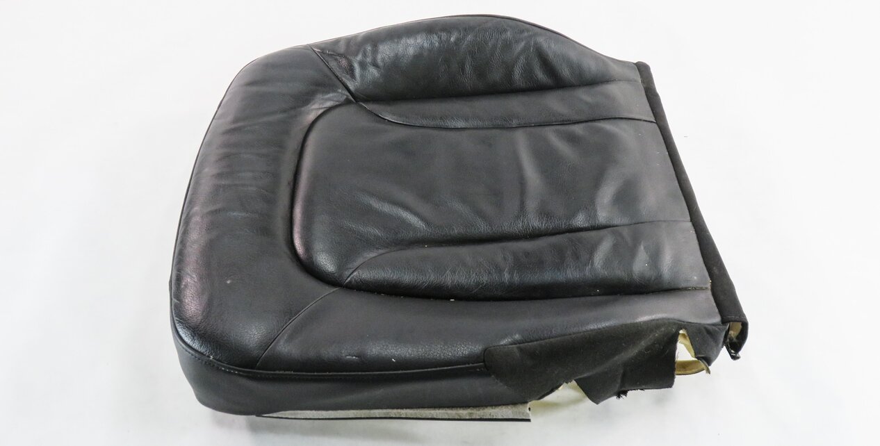 Thumbnail 4: 2011 AUDI Q7 (4L) PASSENGER - LOWER BOTTOM HEATED SEAT CUSHION (BLACK LEATHER)