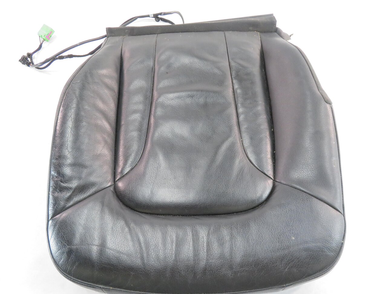 Thumbnail 9: 2011 AUDI Q7 (4L) PASSENGER - LOWER BOTTOM HEATED SEAT CUSHION (BLACK LEATHER)