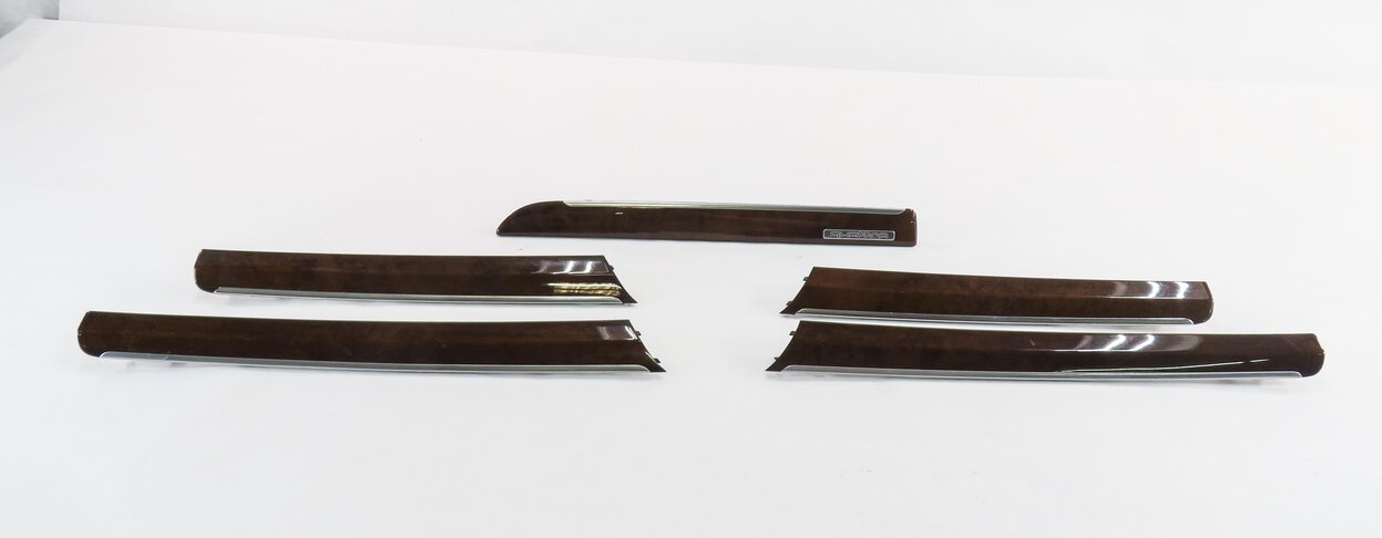 Thumbnail 2: 2011 AUDI Q7 (4L) DASH & DOOR TRIM PANEL SET (WALNUT WOOD)