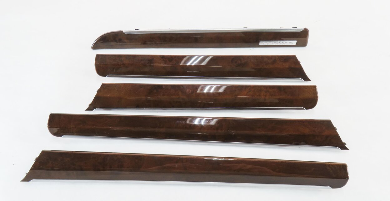 Thumbnail 3: 2011 AUDI Q7 (4L) DASH & DOOR TRIM PANEL SET (WALNUT WOOD)