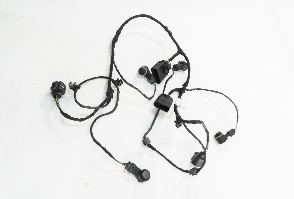 Thumbnail 4: 2011 AUDI Q7 (4L) REAR PDC PARK DISTANCE SENSOR SET w/ HARNESS (GRAPHITE GRAY)