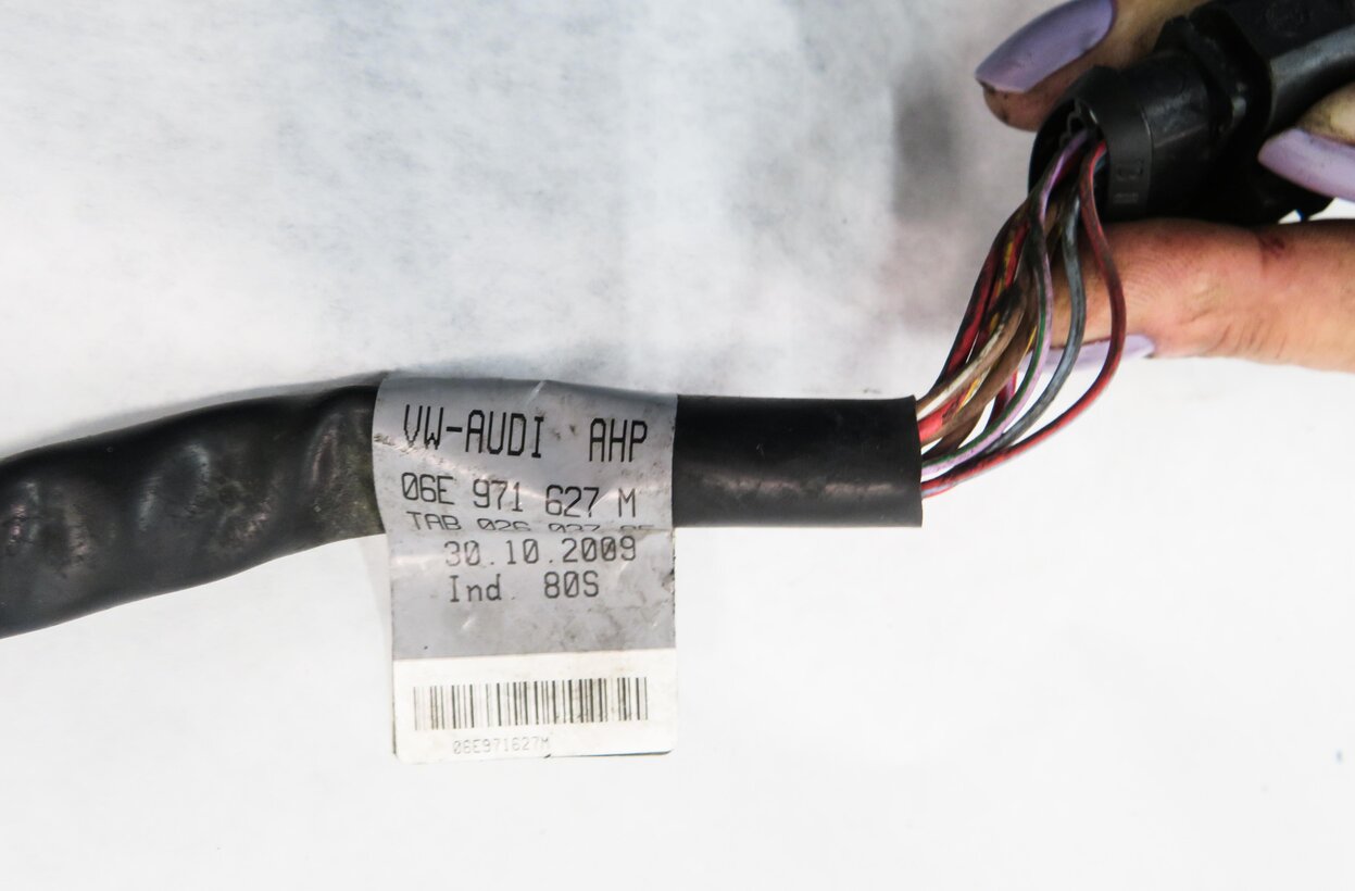 Thumbnail 7: 2011 AUDI Q7 (4L) 3.0L CJWC SUPERCHARGED ENGINE WIRE WIRING HARNESS LOOM
