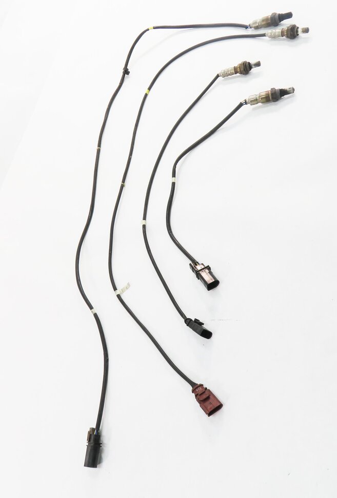 Thumbnail 3: 2011 AUDI Q7 (4L) 3.0L SUPER - PRE / POST CAT O2 OXYGEN LAMBDA PROBE SENSOR SET