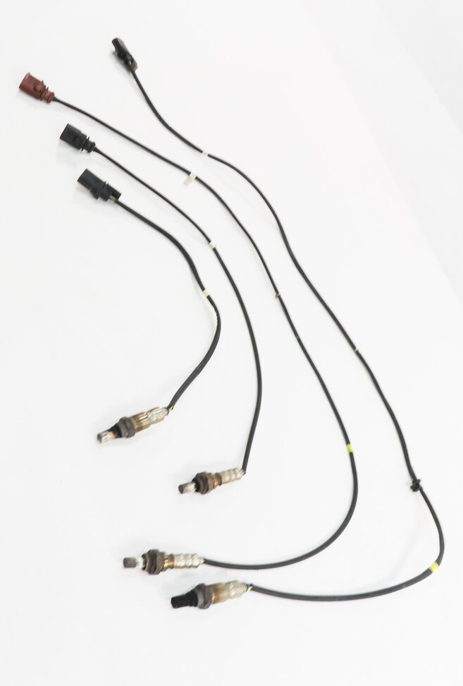Thumbnail 4: 2011 AUDI Q7 (4L) 3.0L SUPER - PRE / POST CAT O2 OXYGEN LAMBDA PROBE SENSOR SET
