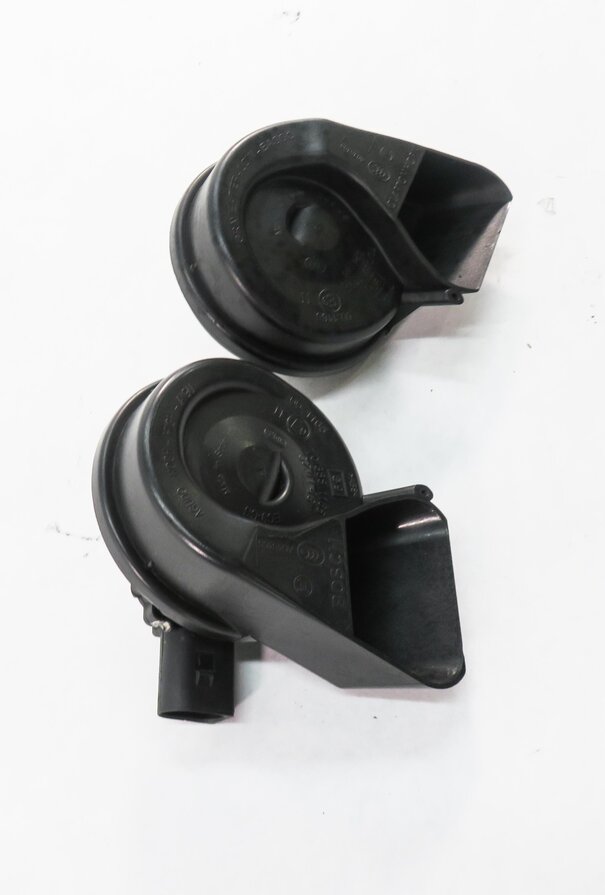 Thumbnail 4: 2007-2015 AUDI Q7 R8 (4L 4S) HIGH & LOW TONE HORN SET-2