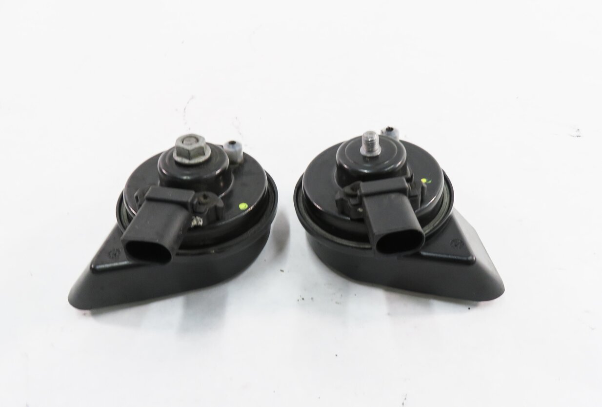 Thumbnail 5: 2007-2015 AUDI Q7 R8 (4L 4S) HIGH & LOW TONE HORN SET-2