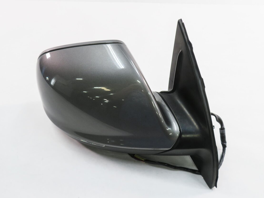 Thumbnail 6: 2010-2012 AUDI Q7 (4L) RIGHT P-FOLD AUTODIM MEMORY DOOR MIRROR (GRAPHITE GRAY)